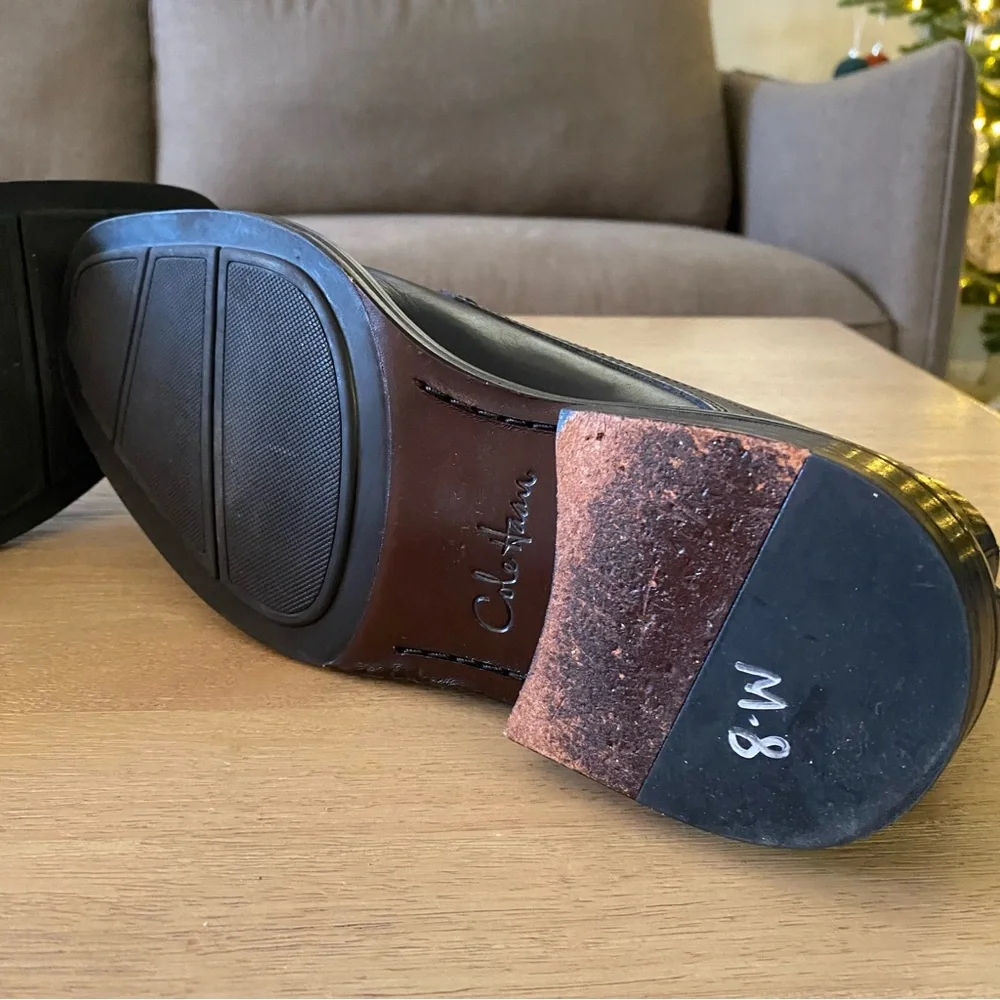 Cole Haan Men’s Black Leather Chukka Boots – Size 8.5M